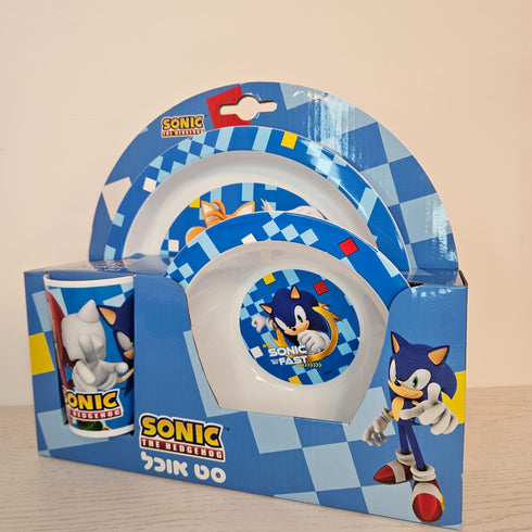 Sonic طقم طعام